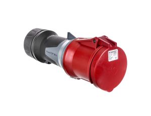Gniazdo przenośne PowerTOP Xtra 63A 5P 6h 400V czerwone IP44 14112 MEN14112