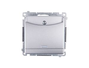 Simon 54 Łącznik hotelowy srebrny mat DWH1.01/43