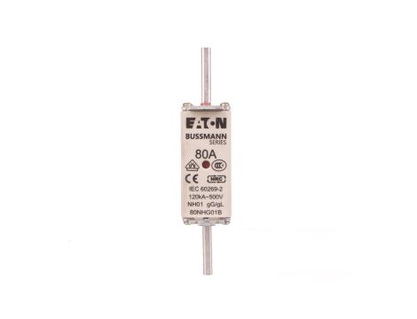 Wkładka bezpiecznikowa NH1 80A gL/gG 500V 80NHG01B