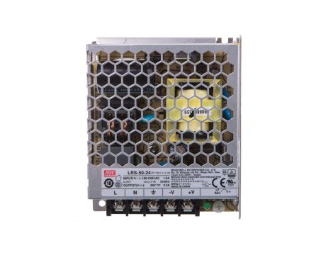 Zasilacz do montażu wewnętrznego 24V 2,2A 53W LRS-50-24