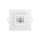Oprawa awaryjna LOVATO P ECO LED 3W 310lm (opt. koryt.) 1h jednozadaniowa biała LVPC/3W/E/1/SE/X/WH