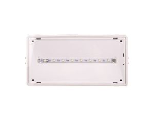 Oprawa awaryjna EXIT IP65 1W 3h dwuzadaniowa biała ETE/1W/C/3/SA/X/WH