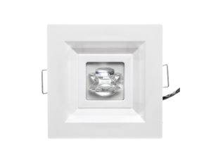 Oprawa awaryjna LOVATO P ECO LED 1W 125lm (opt. koryt.) 3h jednozadaniowa biała LVPC/1W/E/3/SE/X/WH