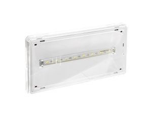 Oprawa awaryjna EXIT IP65 1W 1h dwuzadaniowa biała ETE/1W/C/1/SA/X/WH