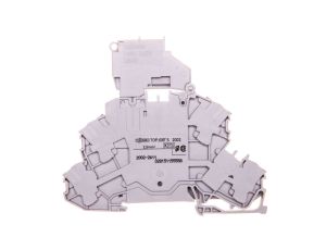 Złączka dwupiętrowa bezpiecznikowa z uchylną podstawką bezpiecznika 2002-2611