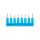 Mostek grzebieniowy 8-torowy niebieski TOPJOBS 2002-408/000-006