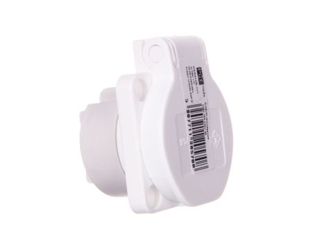 Gniazdo tablicowe 10/16A 2P+Z 230V białe IP54 104-0w