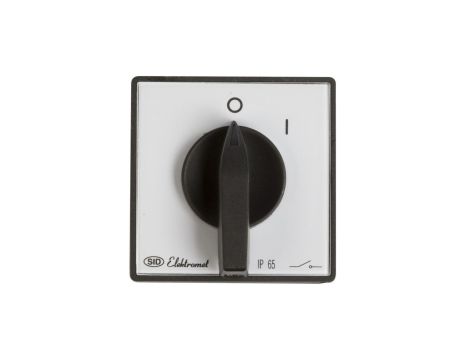 Łącznik krzywkowy 0-1 3P 25A IP65 Łuk 25-12 z płytką 922503