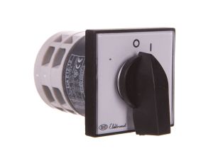 Łącznik krzywkowy 0-1 3P 12A IP65 Łuk E12-12 z płytką 921201