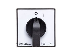 Łącznik krzywkowy 0-1 1P 12A IP65 Łuk E12-52 z płytką 921252