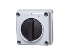 Łącznik krzywkowy 0-1 1P 12A w obudowie Łuk E12-53 IP-65 921253