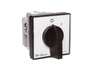 Łącznik krzywkowy 0-1 1P 16A natablicowy bez płytki przedniej Łuk 16-52 IP-65 921652