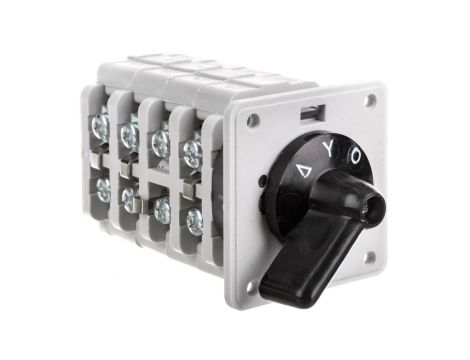 Łącznik krzywkowy gwiazda-trójkąt 3P 25A IP44 Łuk 25-21 922509