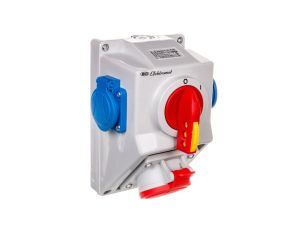 Zestaw instalacyjny rozłącznikiem O-I 1x16A 5P 400V, 2x16A 2P+Z C16-18.2N IP54 971661