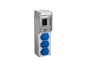 Rozdzielnica budowlana 4 moduły, 3x16A 2P+Z RSE-01 IP54 942060