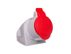 Gniazdo stałe 32A 4P 400V czerwone MINI GSM 32/4 IP44 921866