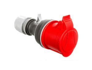 Gniazdo przenośne 32A 4P 400V czerwone TWIST GPP 32/4 IP44 921876