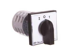 Łącznik krzywkowy 2-0-1 3P 12A IP65 Łuk E12-72 z płytką sieć-agregat 921272