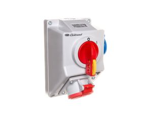 Zestaw instalacyjny z gniazdem 5P 1x 2P+Z (0-I) 16A IP54 C16-18.1N 971616