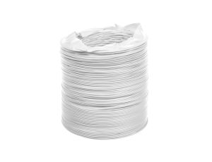 Kanał okrągły elastyczny PCV fi 100mm biały WP363 /3m/