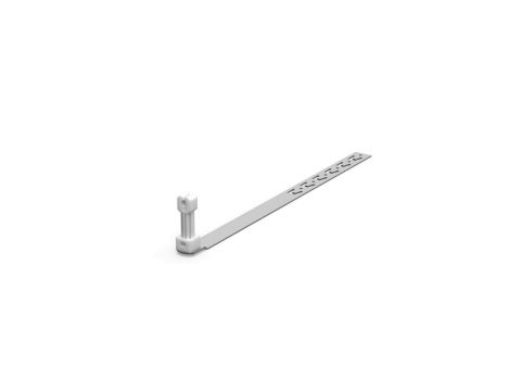 Uchwyt pod dachówkę L-415mm ocynk z zaczepami z plastikiem 10.3/Z/P OG /91003802/
