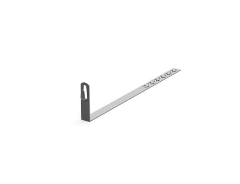 Uchwyt pod dachówkę L-450mm H-100mm ocynk z zaczepami 10.4.1/Z OG /91002902/