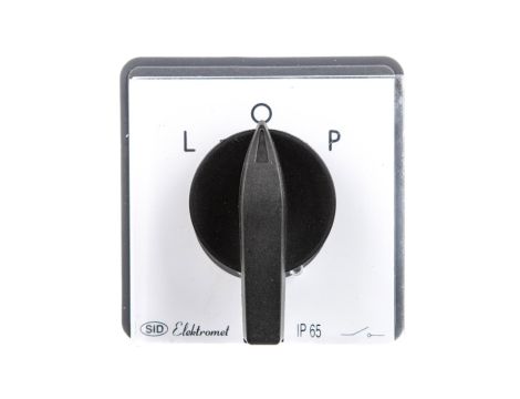 Łącznik krzywkowy L-0-P 3P 40A IP65 z płytką Łuk 40-42 924027