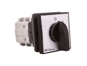 Łącznik krzywkowy 0-1-2-3 3P 25A IP65 z płytką Łuk 25-62 922562