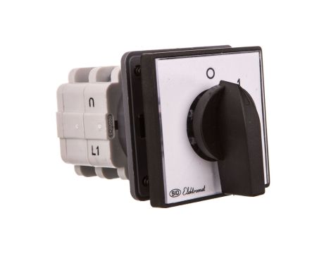 Łącznik krzywkowy 0-1-2-3 3P 25A IP65 z płytką Łuk 25-62 922562