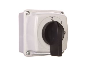 Łącznik krzywkowy 0-1-2-3 3P 25A IP44 z płytką Łuk E25-63 952562