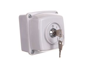 Łącznik krzywkowy z zamkiem 0-I 3P 25A IP44 w obudowie Łuk E25-13z/z 952580