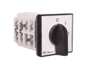 Łącznik krzywkowy 0-1-2 3P 16A IP65 z płytką Łuk 16-32 921611
