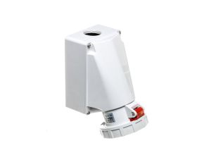 Gniazdo stałe 5P 63A 400V czerwone IP67 11387