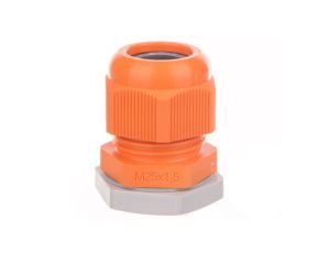 Dławnica kablowa poliamidowa M25 IP66 AKMF 25 pomarańczowa 36001035