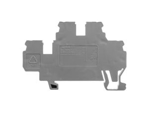 Złączka dwupiętrowa L / N 2,5mm szara 870-503