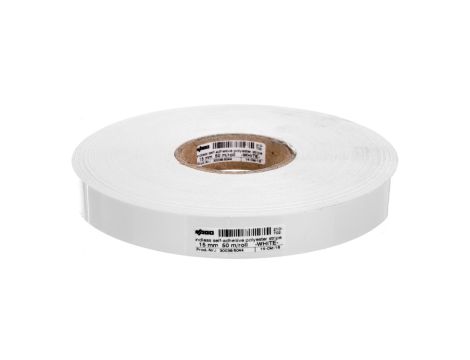 Paski oznacznikowe samoprzylepne szerokość 15mm białe 50m / rolka 210-702