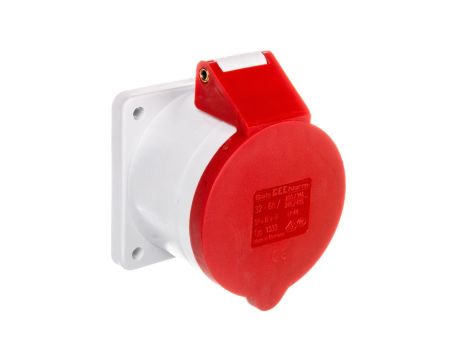 Gniazdo tablicowe proste 32A 5p 400V 6h IP44 1333