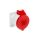 Gniazdo tablicowe proste 32A 5p 400V 6h IP44 1333