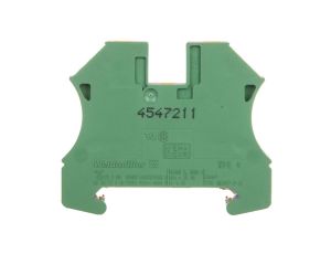 Złączka szynowa ochronna 4mm2 żółto-zielona WPE 4 1010100000