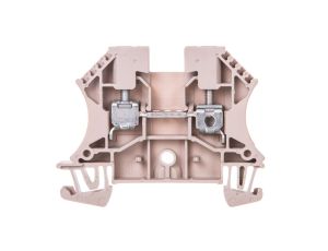 Złączka szynowa przelotowa 2-przewodowa 4mm2 beżowa WDU4/BE 1020100000