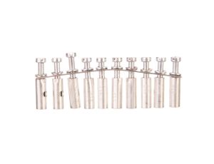 Mostek poprzeczny 10-torowy, raster 6mm szary Q 10 SAK4 0368800000