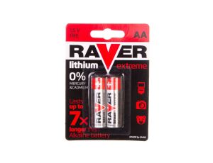 Bateria litowa LR6 / AA 1,5V RAVER EXTREME B7821 /blister 2szt./