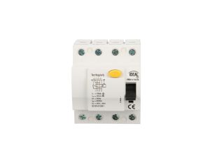 Wyłącznik różnicowoprądowy 4P 100A 0,03A typ AC KRD6-4/100/30 23197