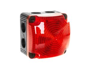 Sygnalizator ostrzegawczy czerwony 115-230V AC LED stały IP66 853.100.60