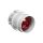 Lampa do sygnalizacji świetlnej czerwona 12-250V AC/DC IP65 890.100.00