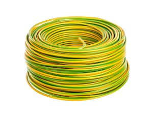 Przewód instalacyjny H07V-K 2,5 zielono-żółty 29146 /100m/