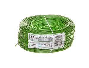 Przewód instalacyjny H07V-K (LgY) 1,5 zielony /100m/