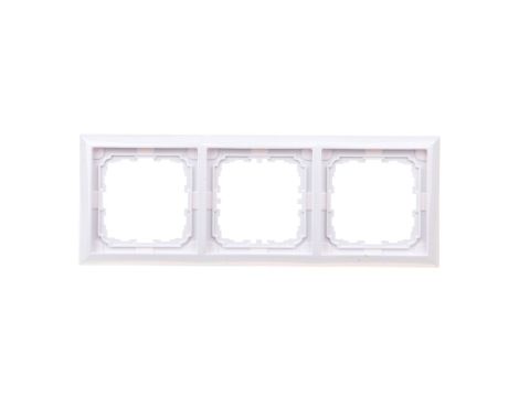 KOS66 Ramka potrójna biała 660483