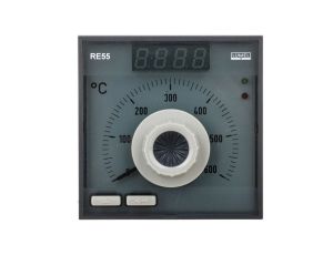 Regulator analogowy nastawa Fe-CuNi 0-600st.C regulator PID konfigurowane wyjście przekaźnikowe bez atestu KJ RE55 0931000