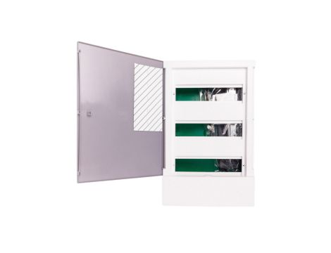 Rozdzielnica modułowa 3x12 podtynkowa IP40 drzwi białe pełne Mini Pragma MIP22312